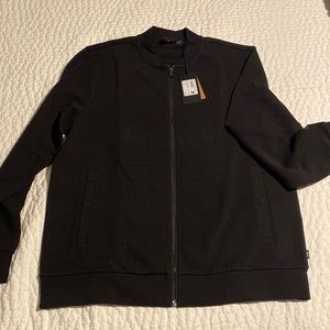 NWT Boss zip up ribbed light jacket
